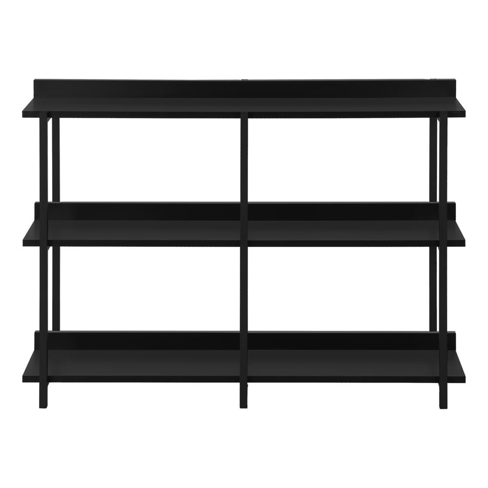 Accent Table, Console, Entryway, Narrow, Sofa, Living Room, Bedroom, Black. Picture 2