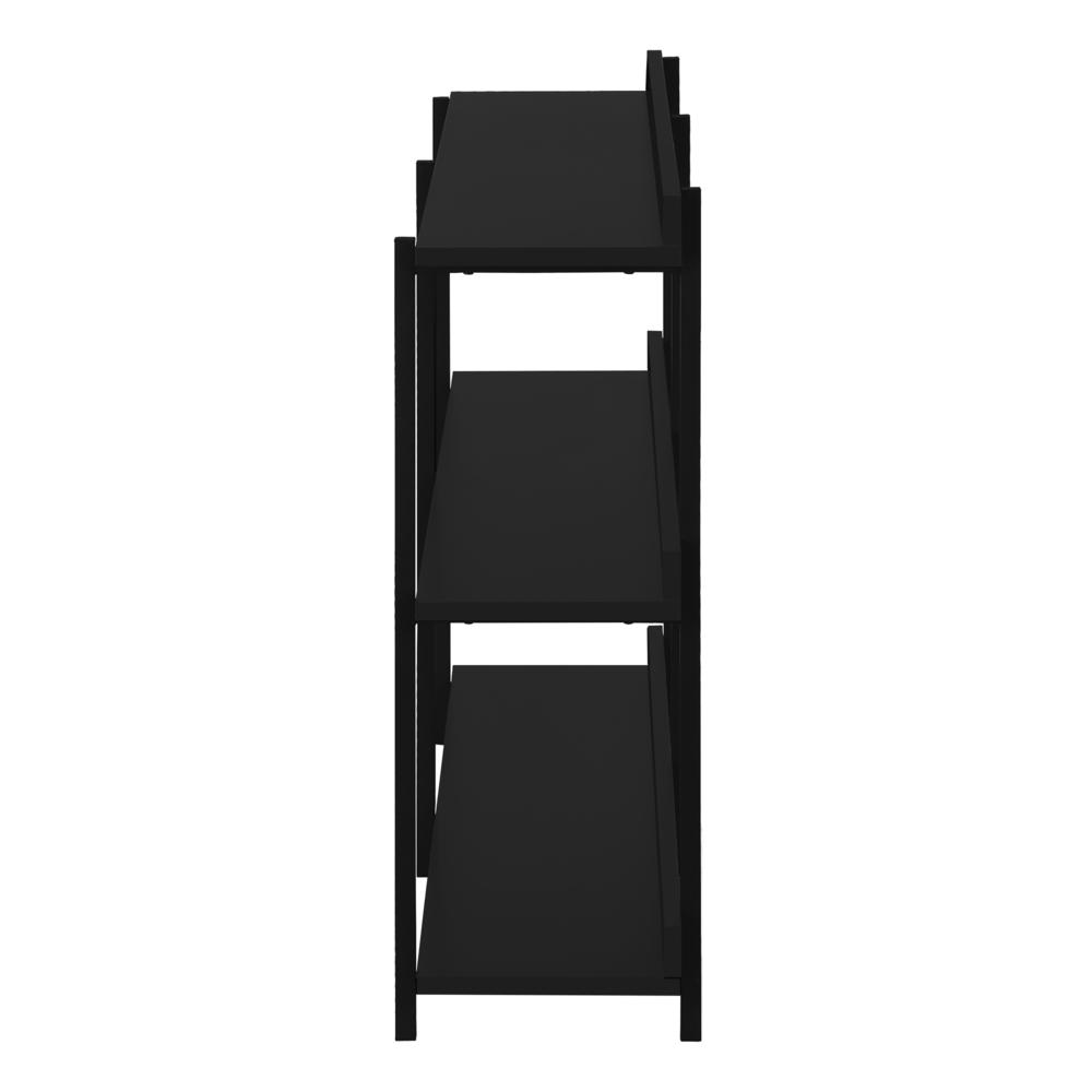 Accent Table, Console, Entryway, Narrow, Sofa, Living Room, Bedroom, Black. Picture 3