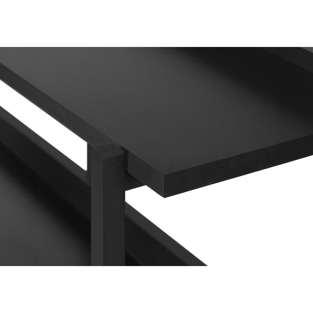 Accent Table, Console, Entryway, Narrow, Sofa, Living Room, Bedroom, Black. Picture 6