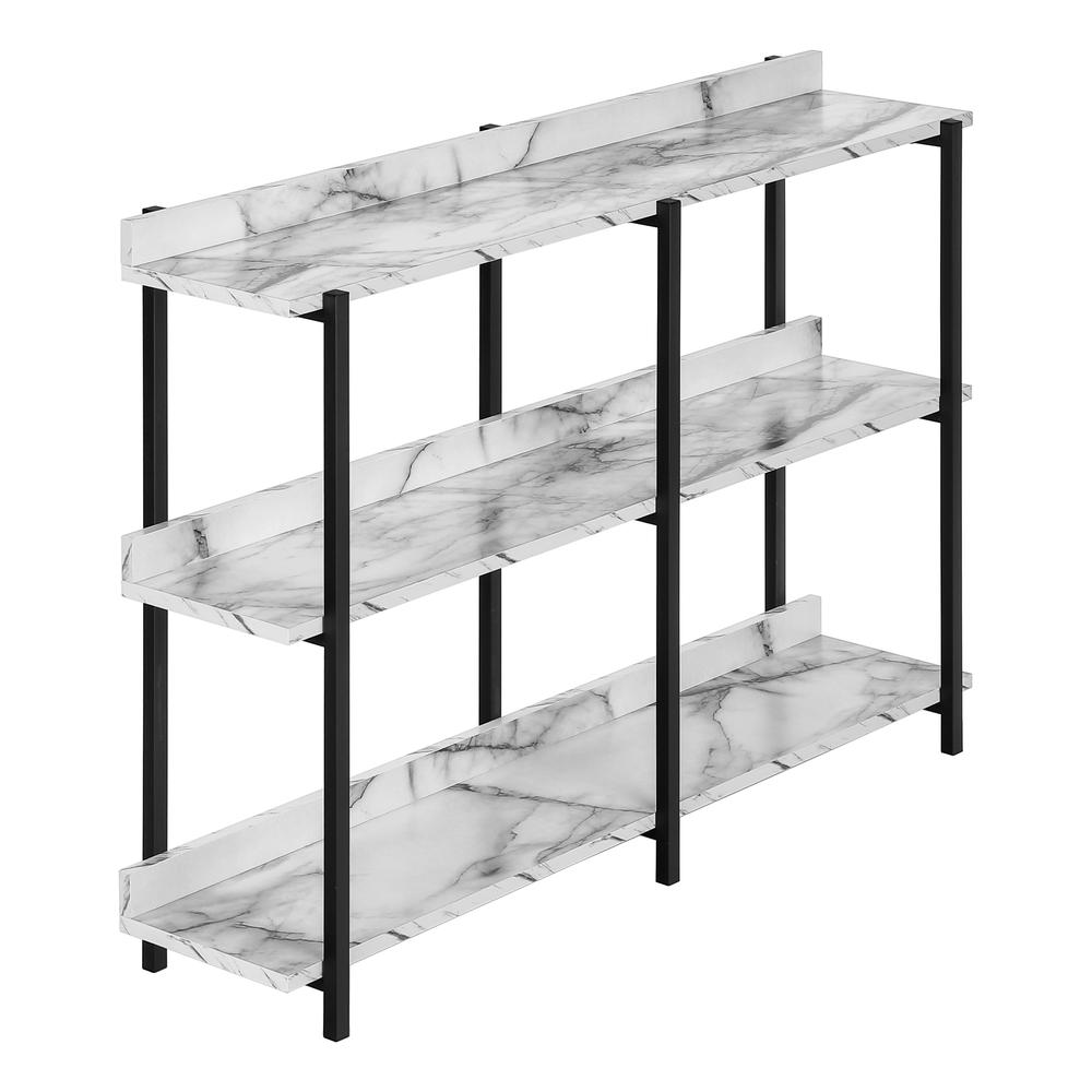Accent Table, Console, Entryway, Narrow, Sofa, Living Room, Bedroom, White. Picture 1