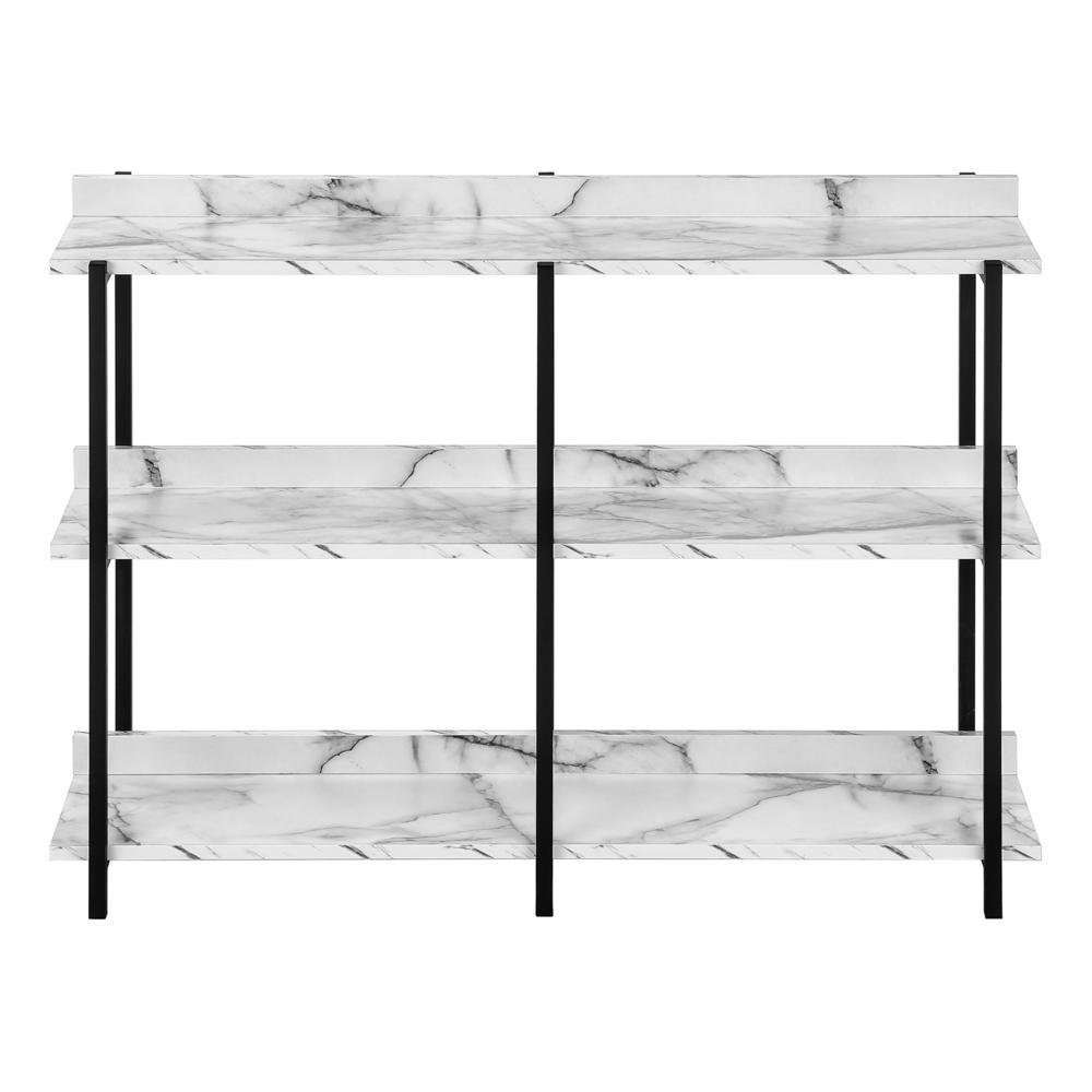 Accent Table, Console, Entryway, Narrow, Sofa, Living Room, Bedroom, White. Picture 2