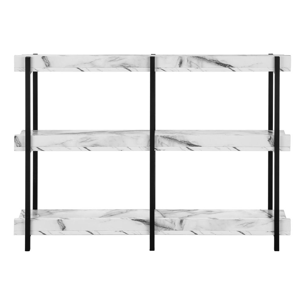 Accent Table, Console, Entryway, Narrow, Sofa, Living Room, Bedroom, White. Picture 4