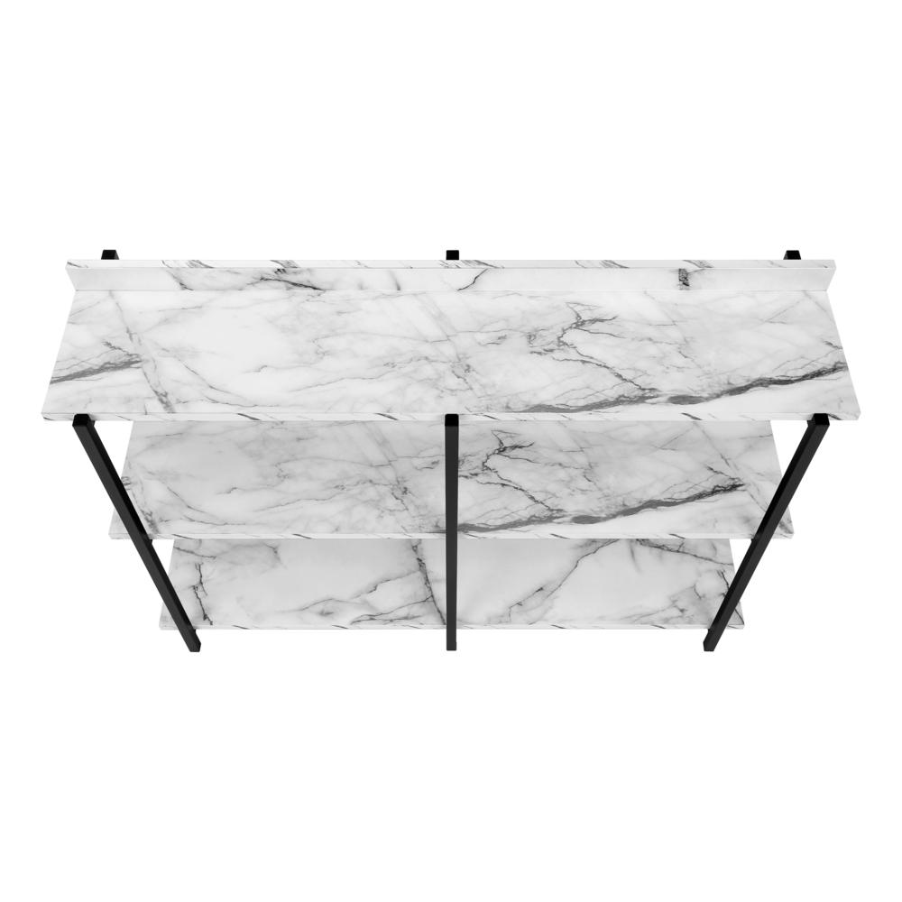 Accent Table, Console, Entryway, Narrow, Sofa, Living Room, Bedroom, White. Picture 5
