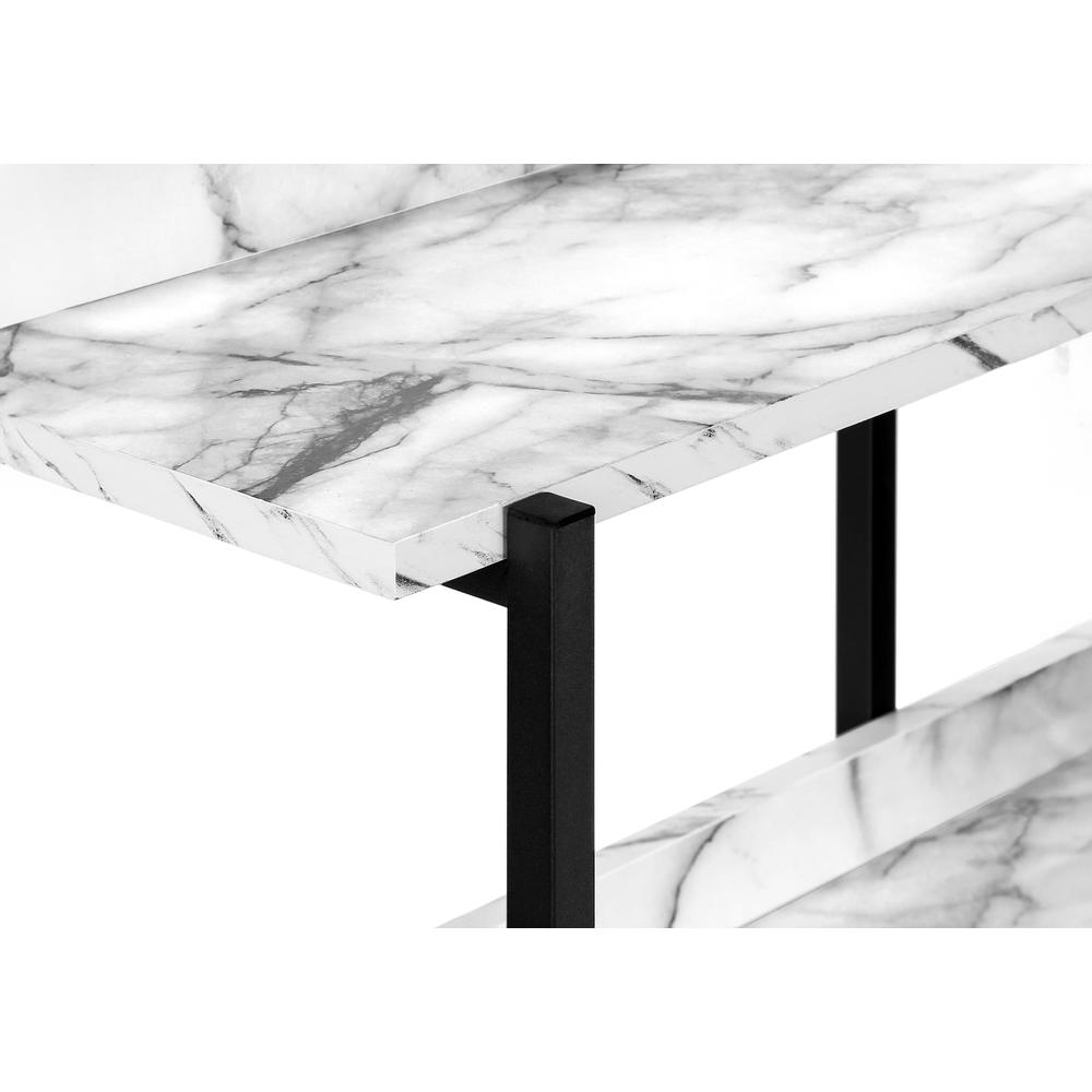 Accent Table, Console, Entryway, Narrow, Sofa, Living Room, Bedroom, White. Picture 6