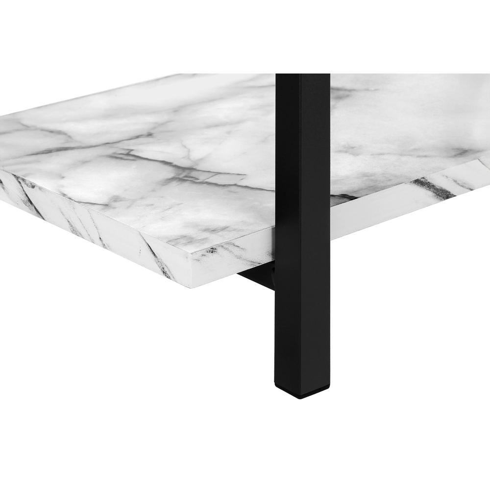 Accent Table, Console, Entryway, Narrow, Sofa, Living Room, Bedroom, White. Picture 7