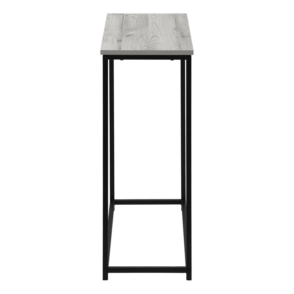 Accent Table, Console, Entryway, Narrow, Sofa, Living Room, Bedroom, Grey. Picture 3
