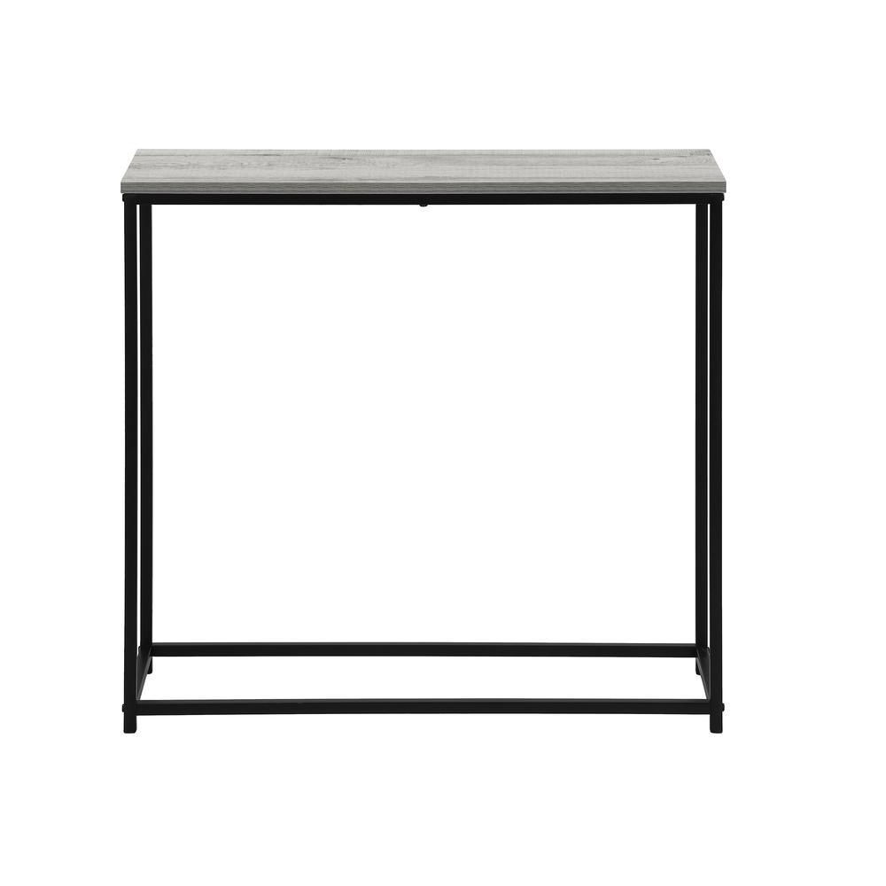 Accent Table, Console, Entryway, Narrow, Sofa, Living Room, Bedroom, Grey. Picture 4