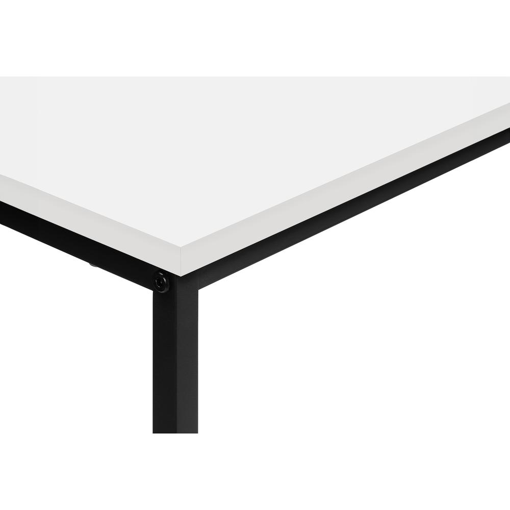Accent Table, Console, Entryway, Narrow, Sofa, Living Room, Bedroom, White. Picture 6