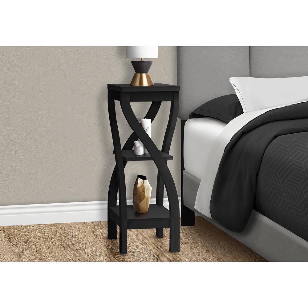 Accent Table, Side, End, Plant Stand, Square, Living Room, Bedroom. Picture 7