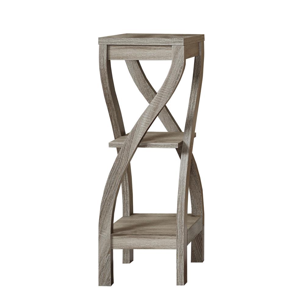 Accent Table, Side, End, Plant Stand, Square, Living Room, Bedroom. Picture 1