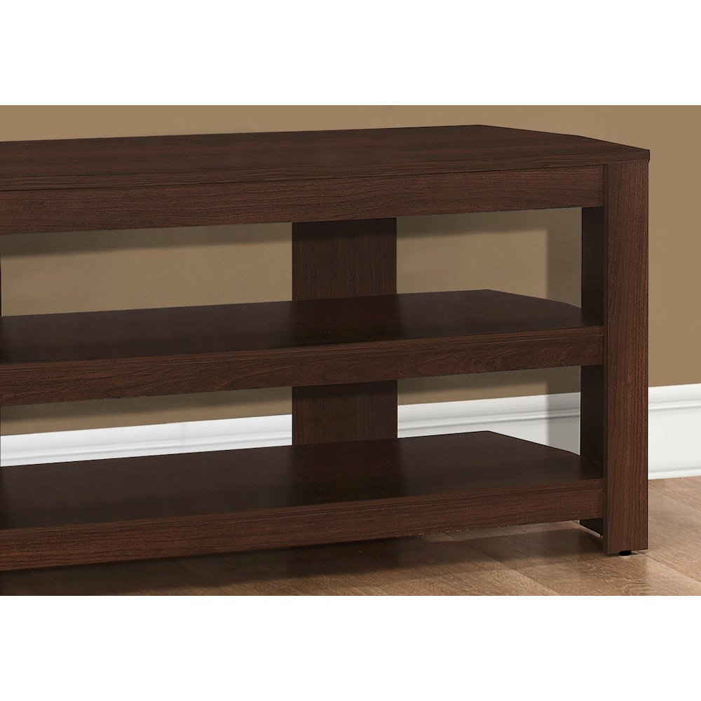 Tv Stand, 42 Inch, Console, Media Entertainment Center, Storage Shelves. Picture 3