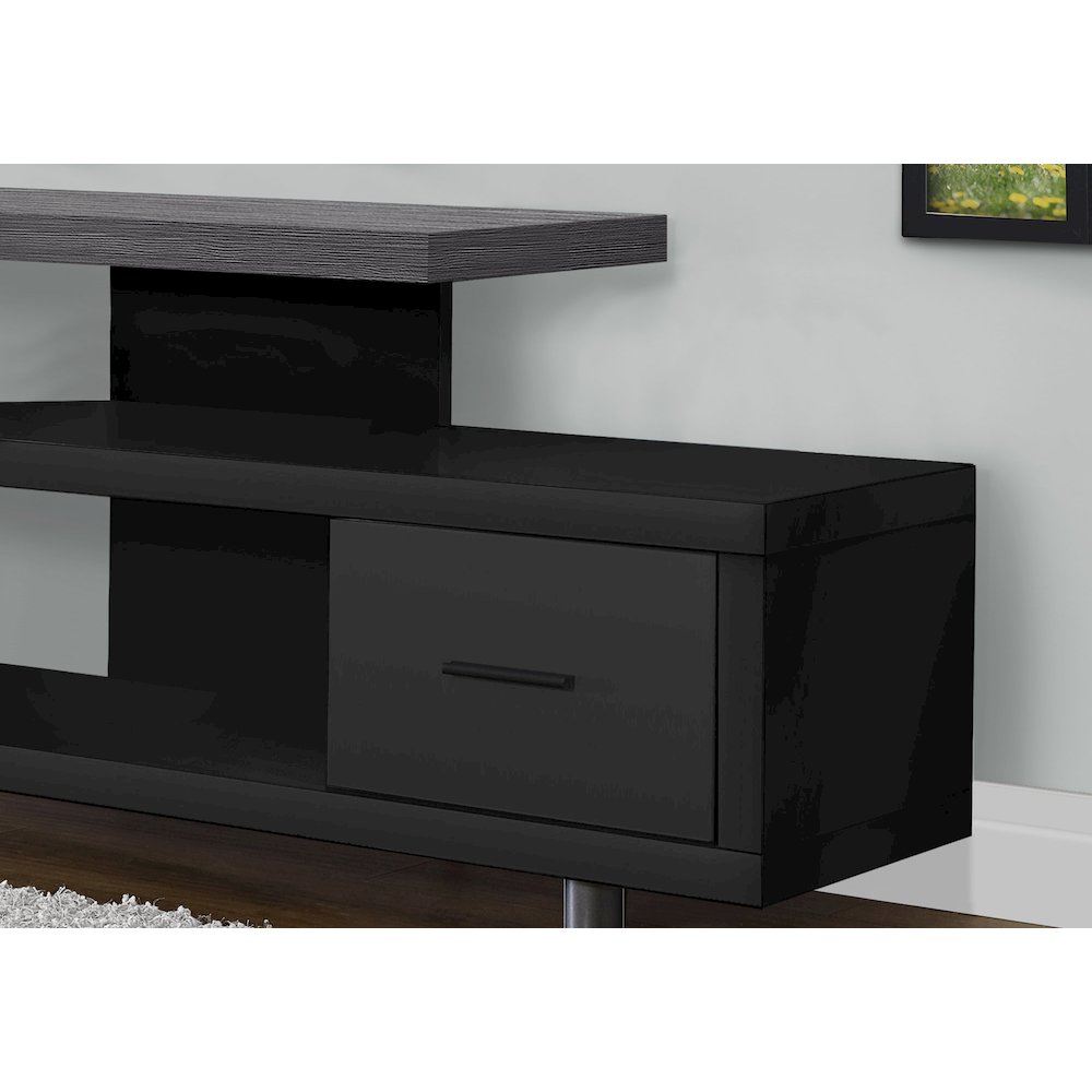 Tv Stand, 60 Inch, Console, Media Entertainment Center, Storage Cabinet. Picture 3