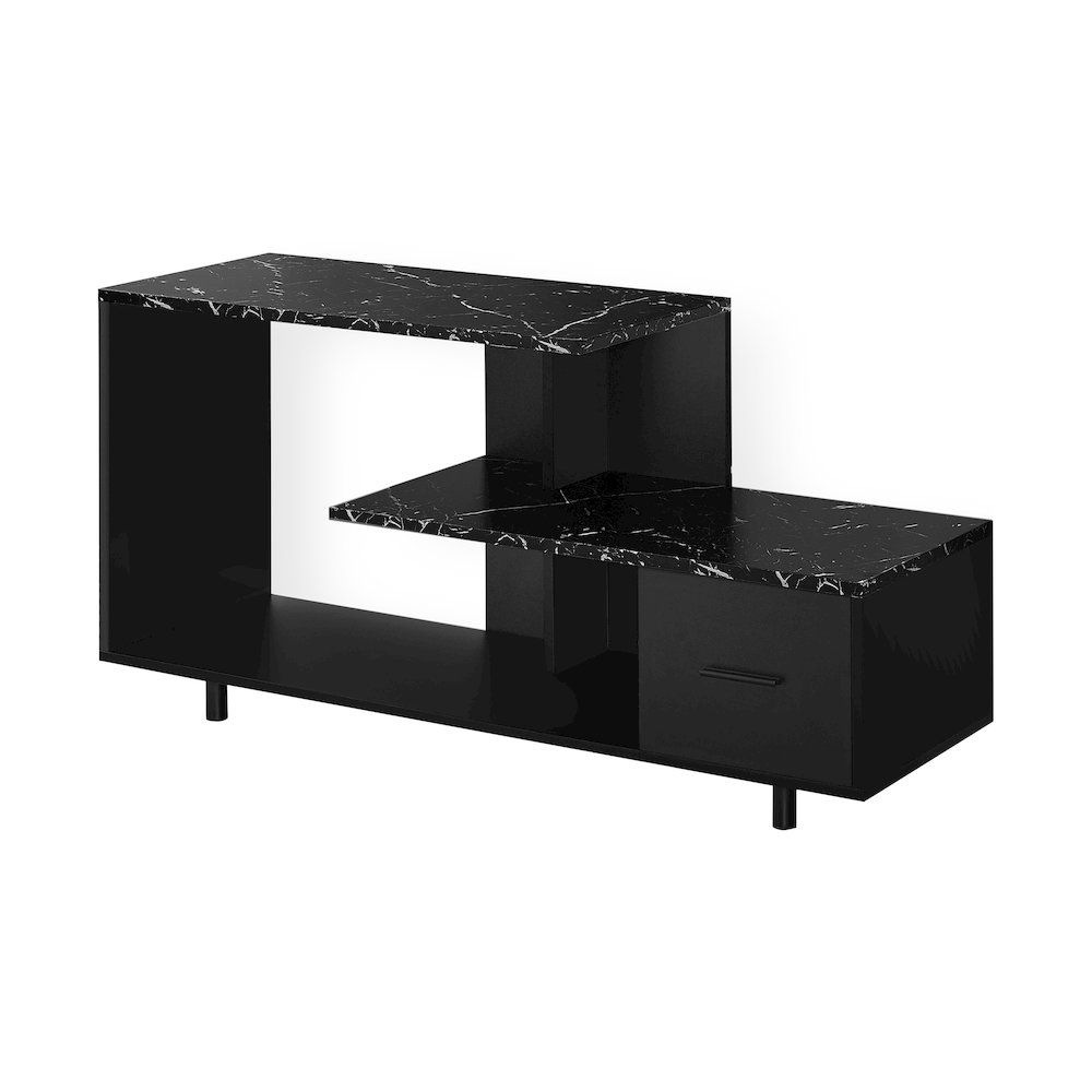 Tv Stand, 48 Inch, Console, Media Entertainment Center, Storage Drawer. Picture 1