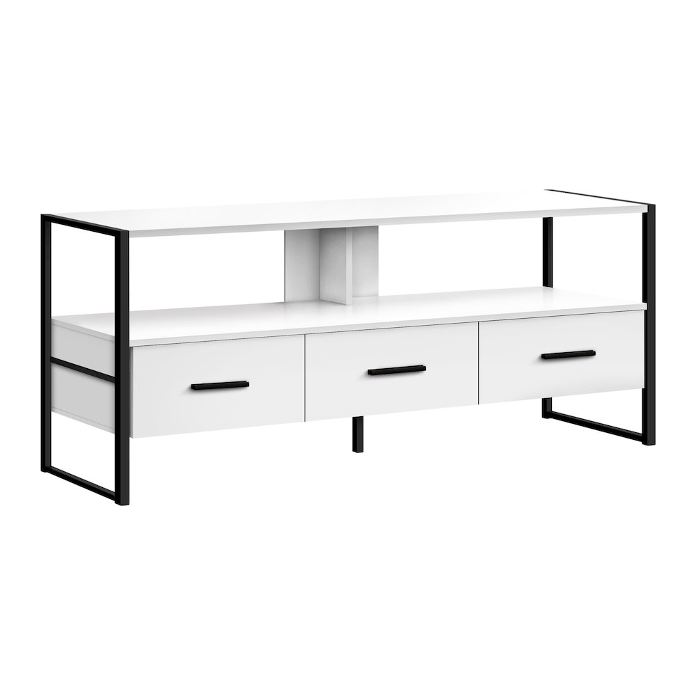 Tv Stand, 48 Inch, Console, Media Entertainment Center, Storage Drawers. Picture 1