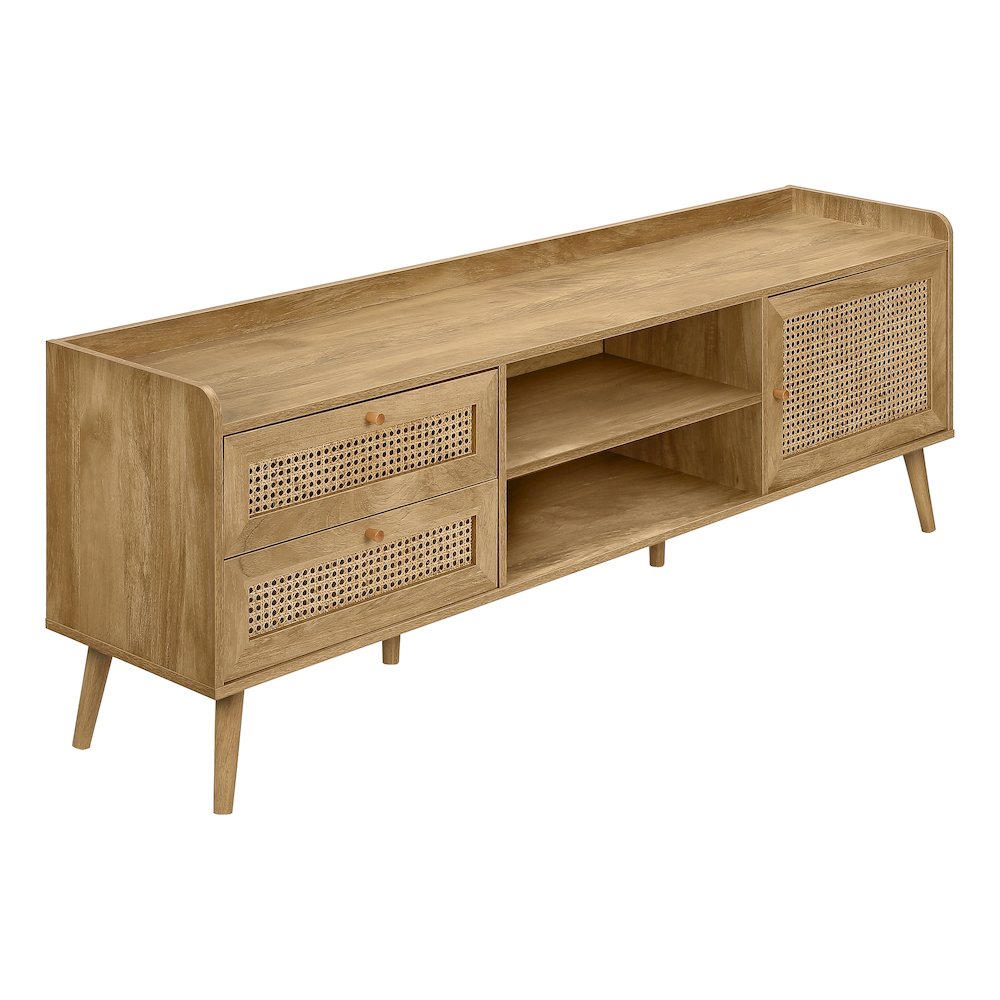 Tv Stand, 72 Inch, Console, Media Entertainment Center, Storage Cabinet. Picture 1