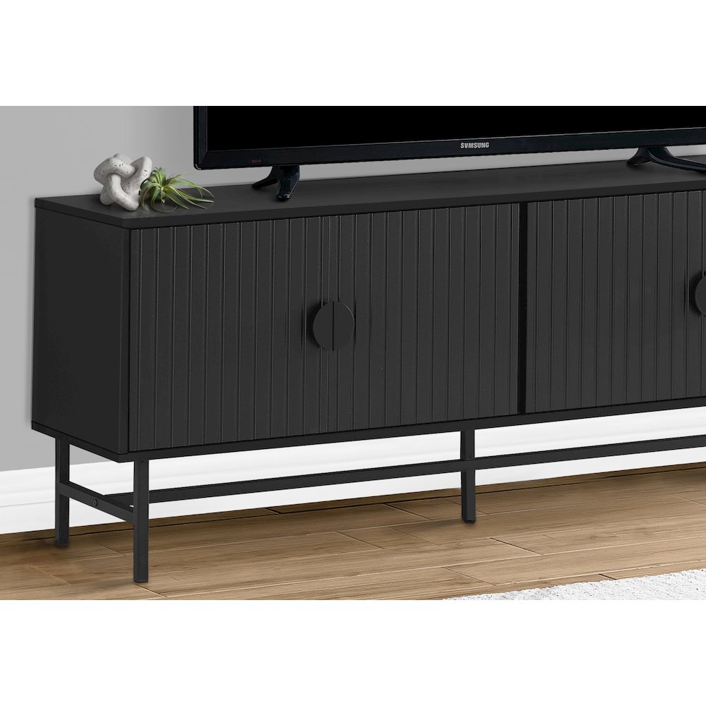 Tv Stand, 60 Inch, Console, Media Entertainment Center, Storage Cabinet. Picture 3