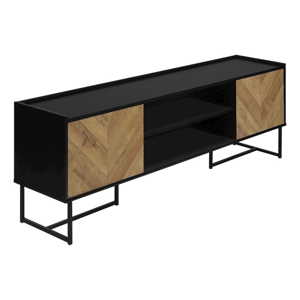 Tv Stand, 72 Inch, Console, Media Entertainment Center, Storage Cabinet. Picture 1