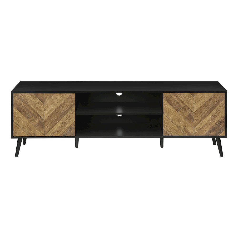 Tv Stand, 72 Inch, Console, Media Entertainment Center, Storage Cabinet. Picture 2