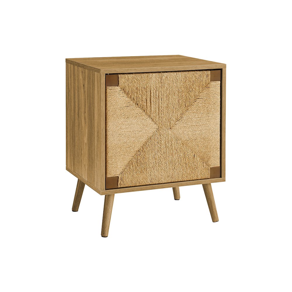 Accent Table, End, Storage, Small, Seagrass, Modern. Picture 1