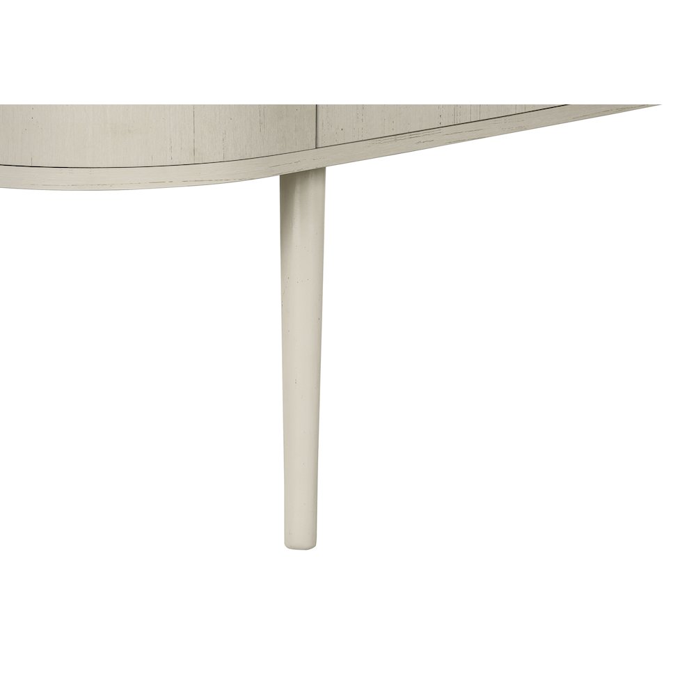 Contemporary Tv Stand in White color. Picture 8
