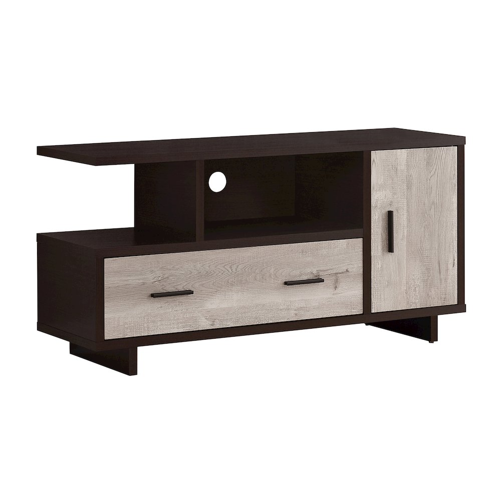 Tv Stand, 48 Inch, Console, Media Entertainment Center, Storage Cabinet. Picture 1