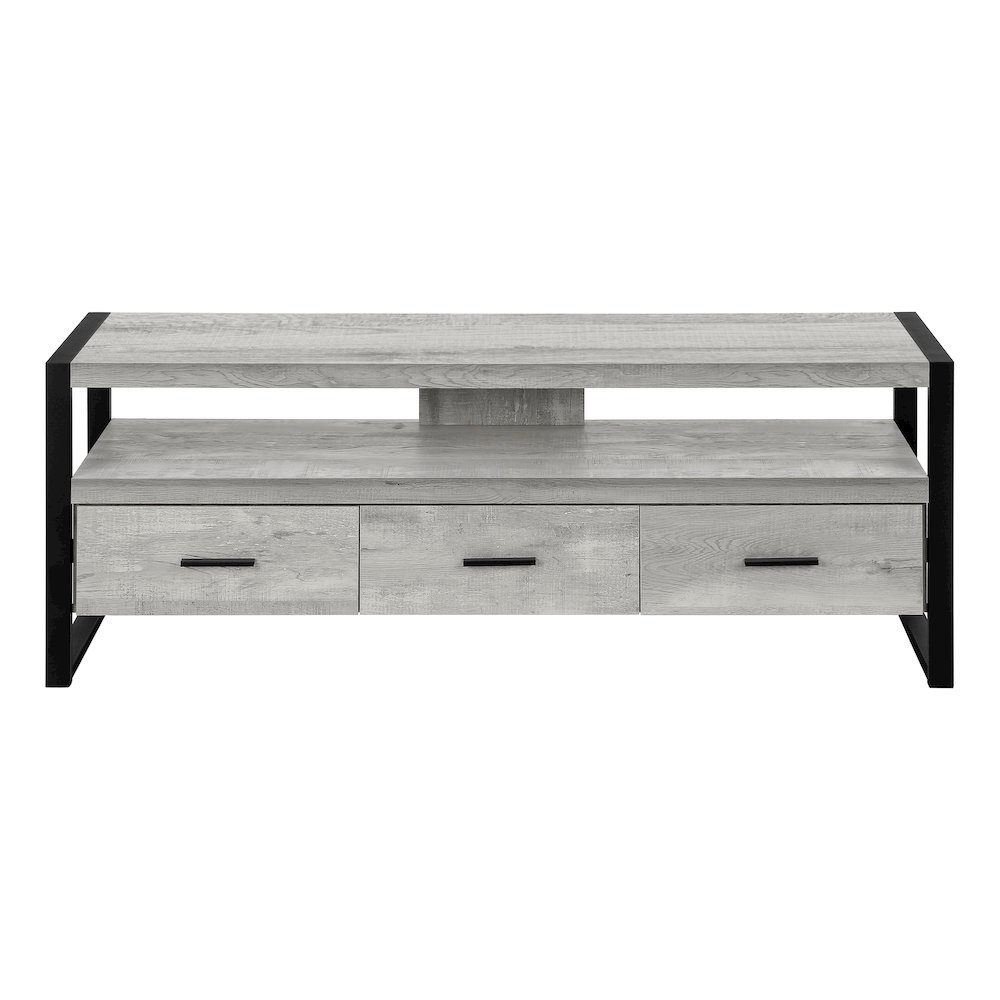 Tv Stand, 60 Inch, Console, Media Entertainment Center, Storage Drawers. Picture 2