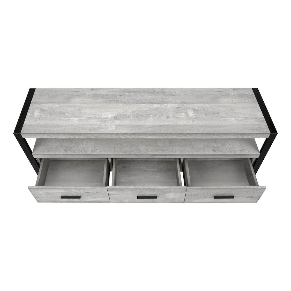 Tv Stand, 60 Inch, Console, Media Entertainment Center, Storage Drawers. Picture 5