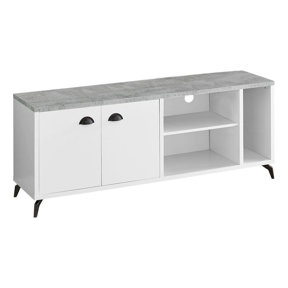 Tv Stand, 60 Inch, Console, Media Entertainment Center, Storage Cabinet. Picture 1