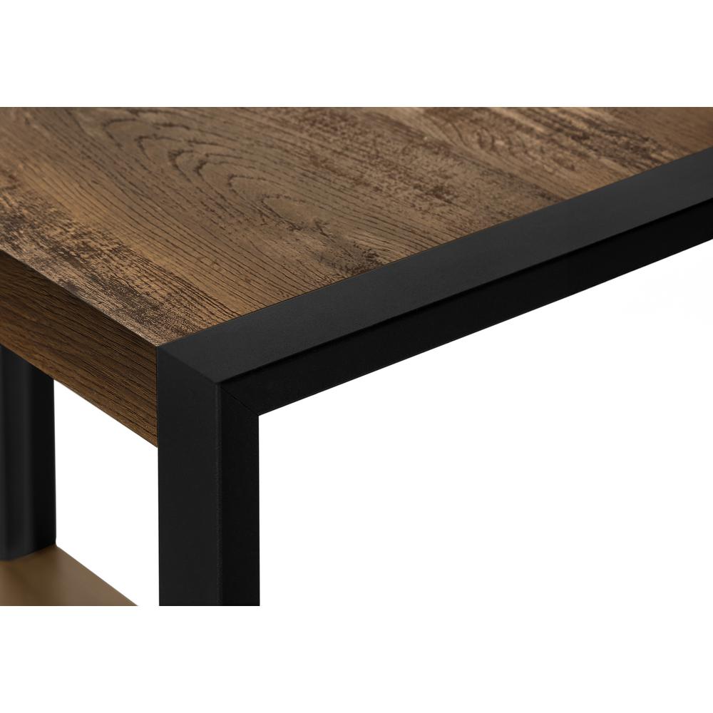 Accent Table, Side, End, Nightstand, Lamp, Living Room, Bedroom, Brown Laminate. Picture 6