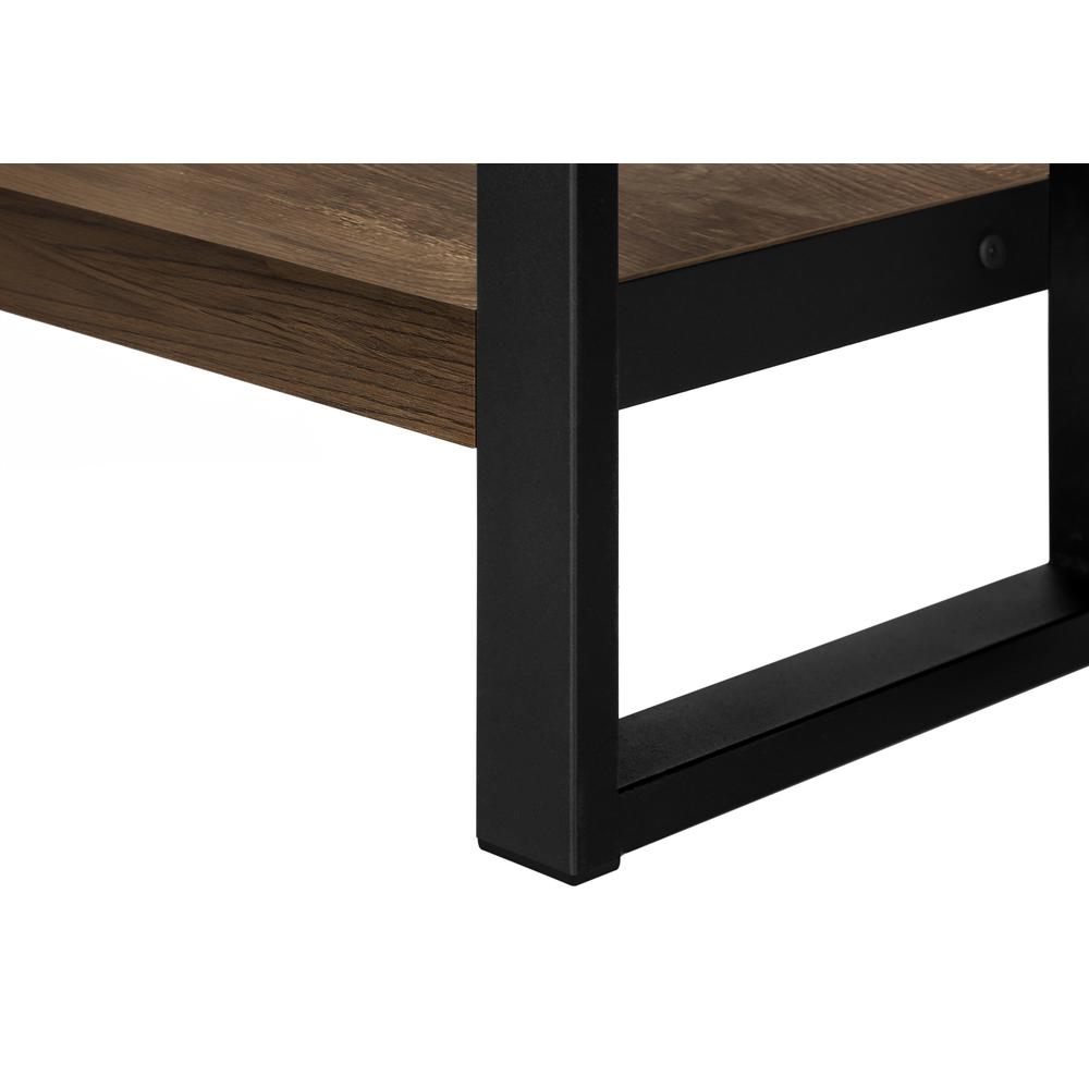 Accent Table, Side, End, Nightstand, Lamp, Living Room, Bedroom, Brown Laminate. Picture 7