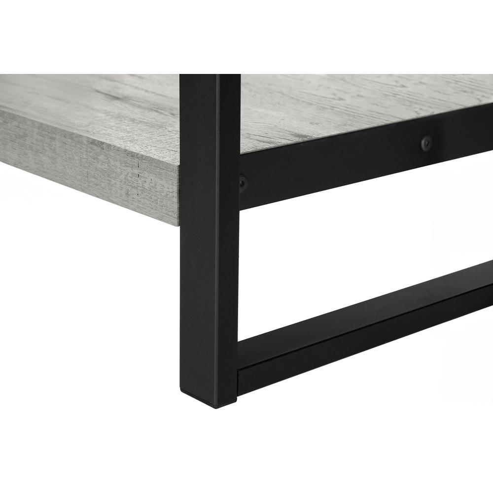 Accent Table, Side, End, Nightstand, Lamp, Living Room, Bedroom, Grey Laminate. Picture 7