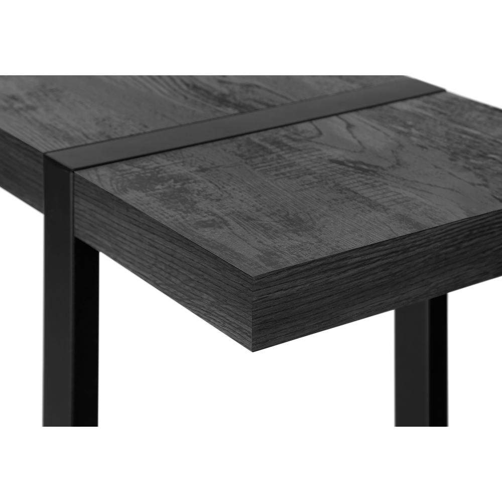 Accent Table, Console, Entryway, Narrow, Sofa, Living Room, Bedroom, Black. Picture 6