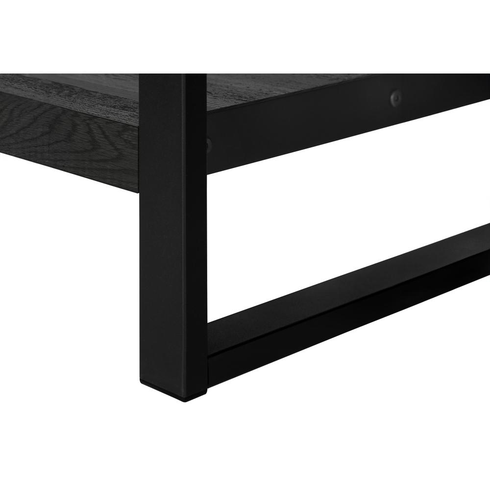 Accent Table, Side, End, Nightstand, Lamp, Living Room, Bedroom, Black Laminate. Picture 7