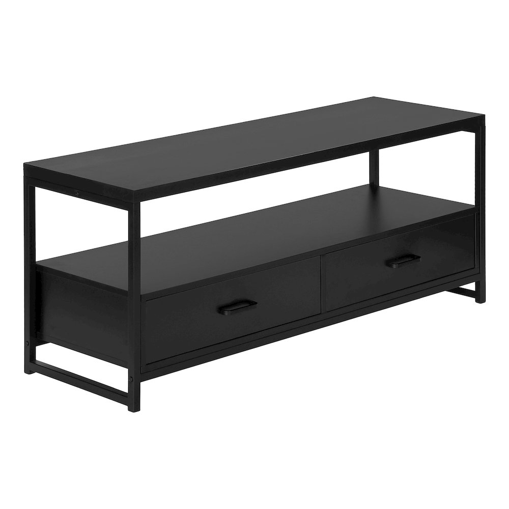 Tv Stand, 48 Inch, Console, Media Entertainment Center, Storage Drawers. Picture 1