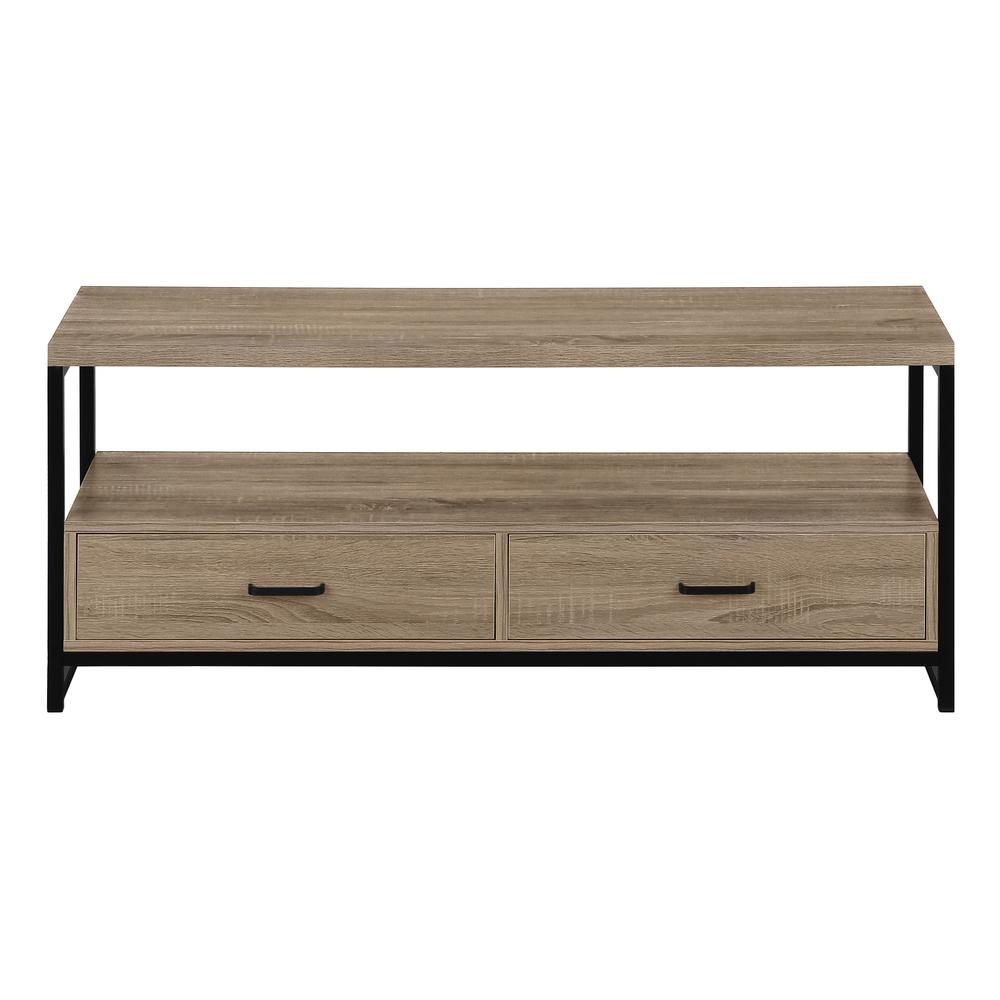 Tv Stand, 48 Inch, Console, Media Entertainment Center, Storage Drawers. Picture 2