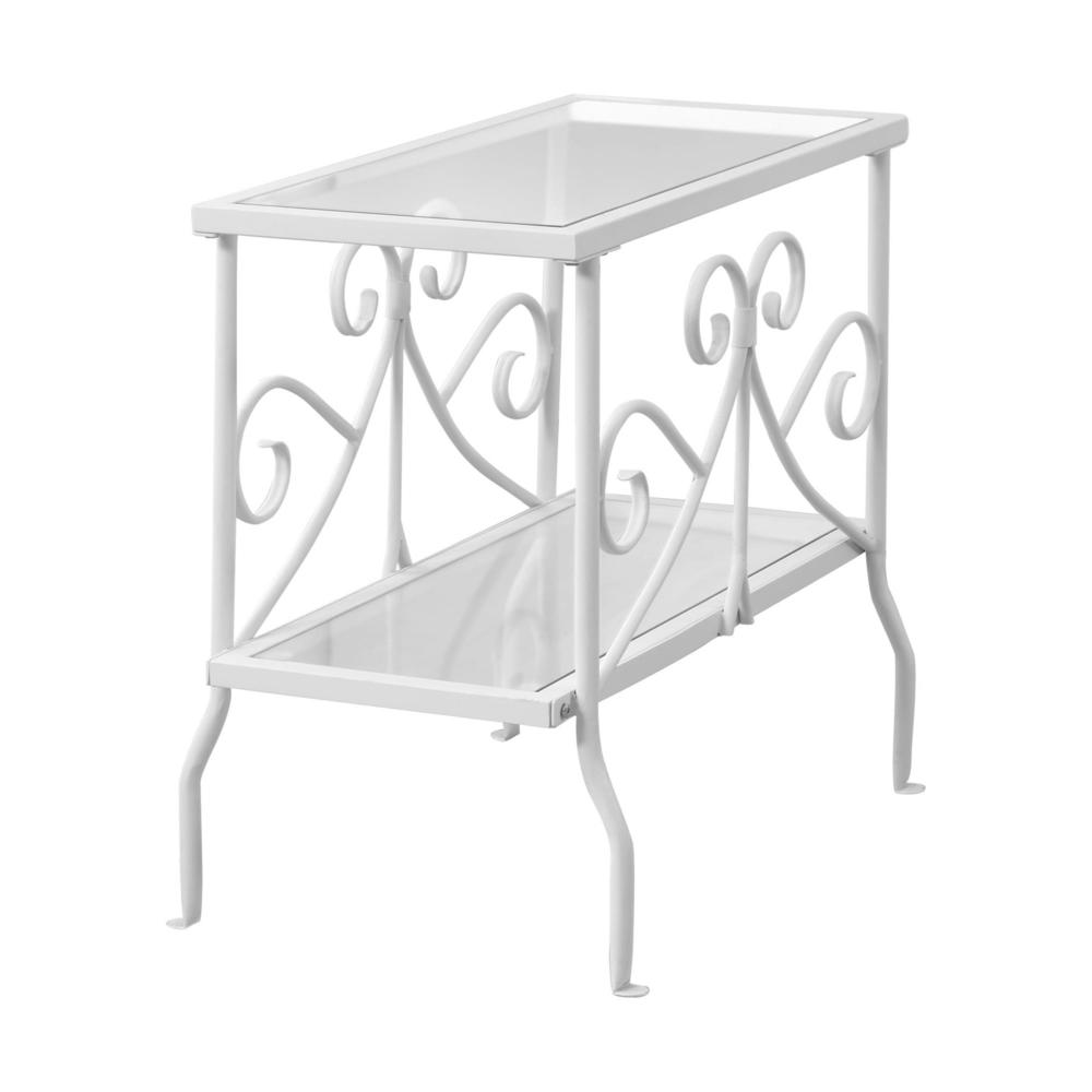 Accent Table, Side, End, Nightstand, Lamp, Living Room, Bedroom. Picture 1