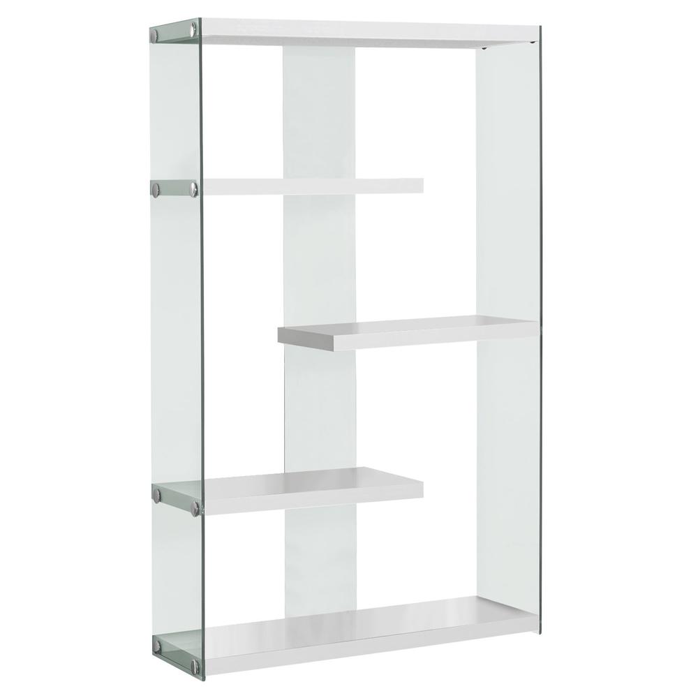 Bookshelf, Bookcase, Etagere, 5 Tier, 60H, Office, Bedroom. Picture 1