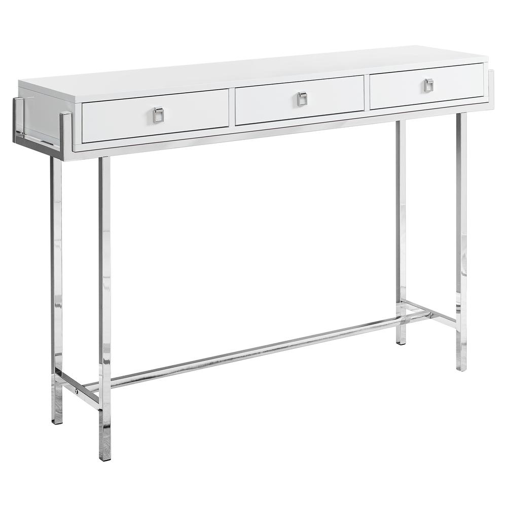 Accent Table, Console, Entryway, Narrow, Sofa, Storage Drawer. Picture 1