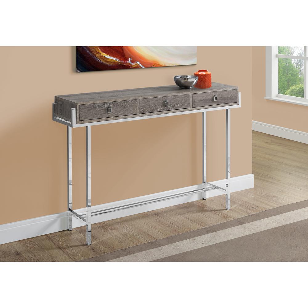Accent Table, Console, Entryway, Narrow, Sofa, Storage Drawer. Picture 3