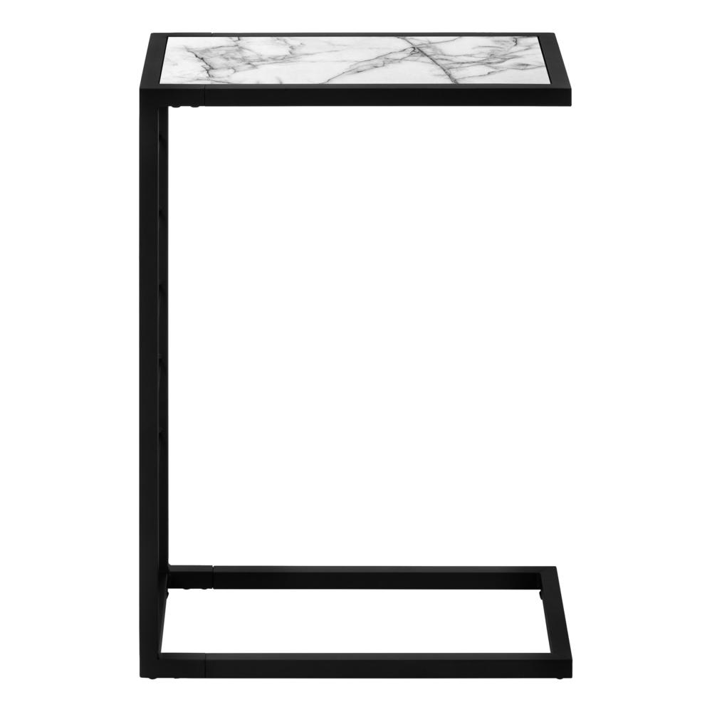 Accent Table, C-shaped, End, Side, Snack, Living Room, Bedroom. Picture 2