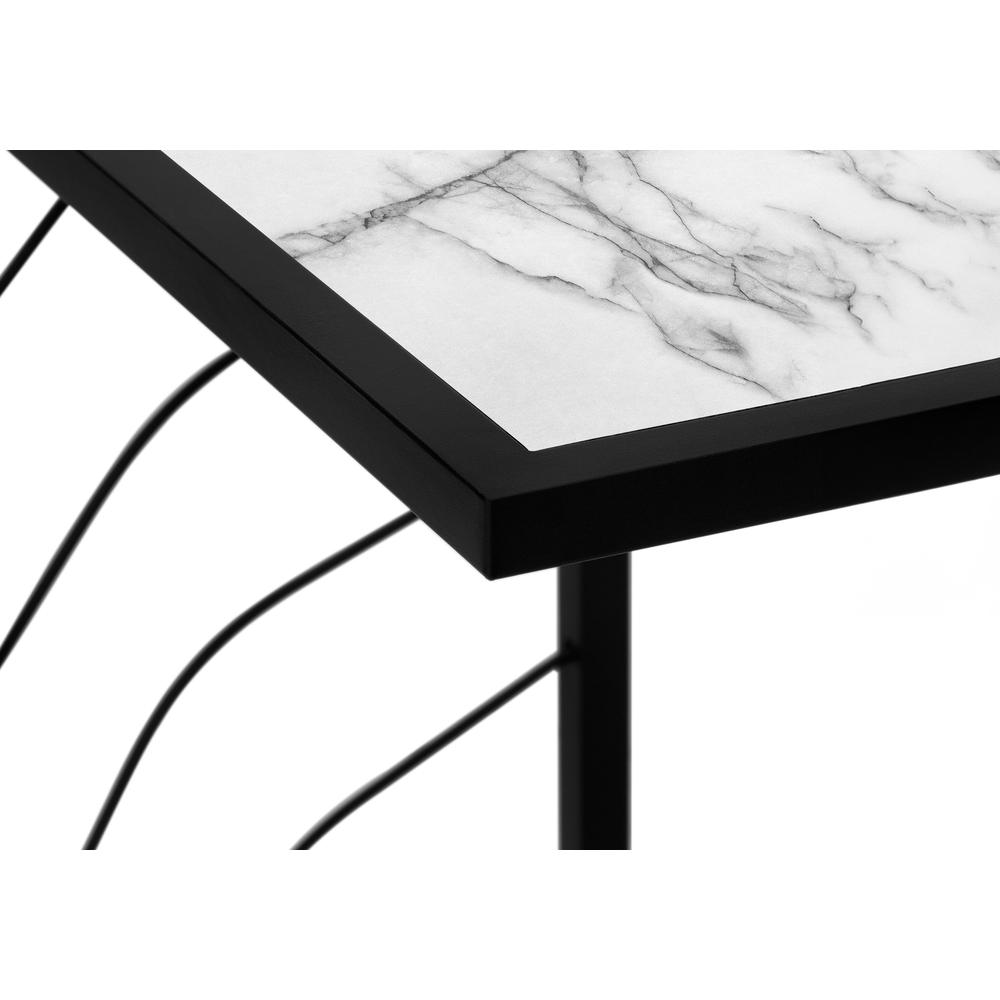 Accent Table, C-shaped, End, Side, Snack, Living Room, Bedroom. Picture 6