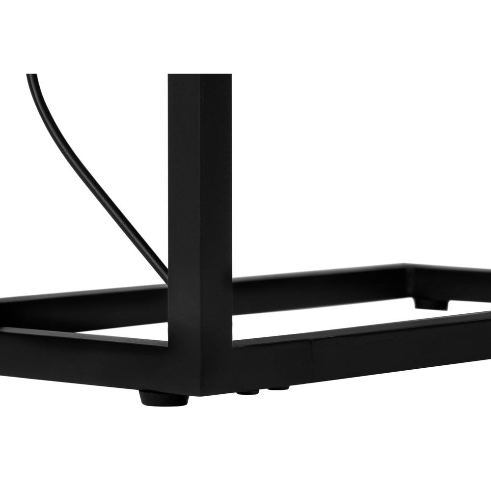 Accent Table, C-shaped, End, Side, Snack, Living Room, Bedroom. Picture 7