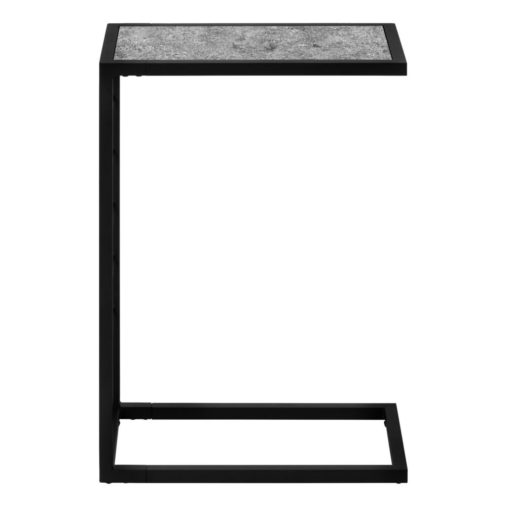 Accent Table, C-shaped, End, Side, Snack, Living Room, Bedroom. Picture 2