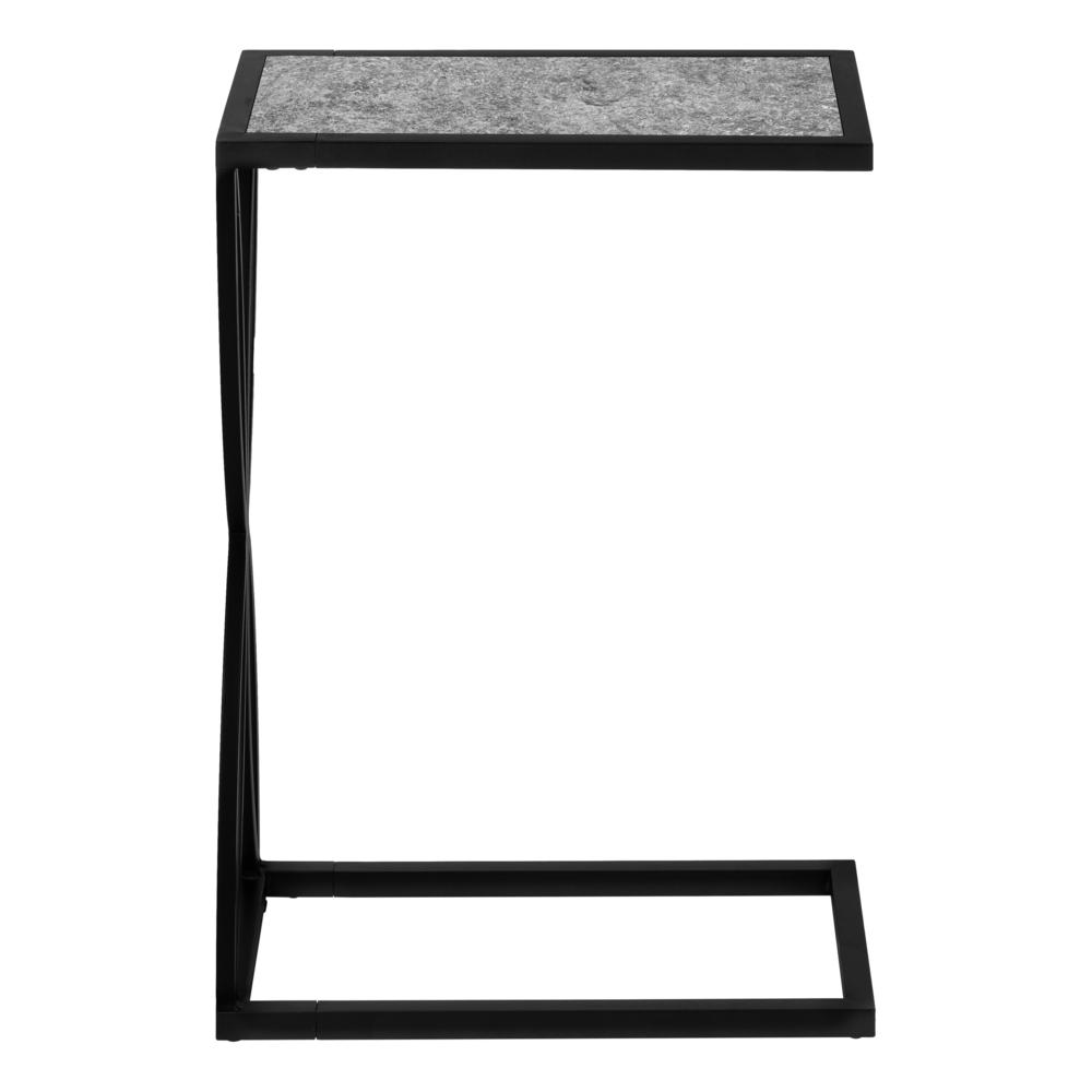 Accent Table, C-shaped, End, Side, Snack, Living Room, Bedroom. Picture 2