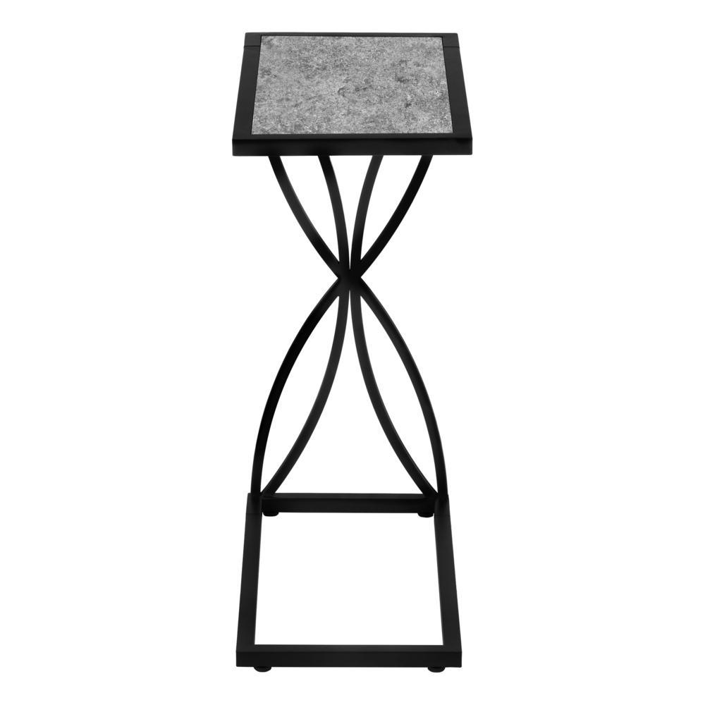 Accent Table, C-shaped, End, Side, Snack, Living Room, Bedroom. Picture 3