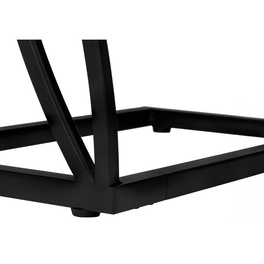 Accent Table, C-shaped, End, Side, Snack, Living Room, Bedroom. Picture 7