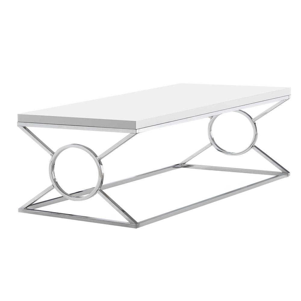 Coffee Table, Accent, Cocktail, Rectangular, Living Room, 44L. Picture 1