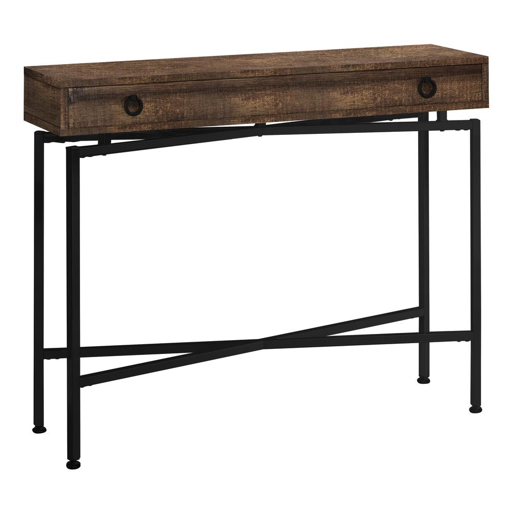 Accent Table, Console, Entryway, Narrow, Sofa, Storage Drawer, Living Room. Picture 1