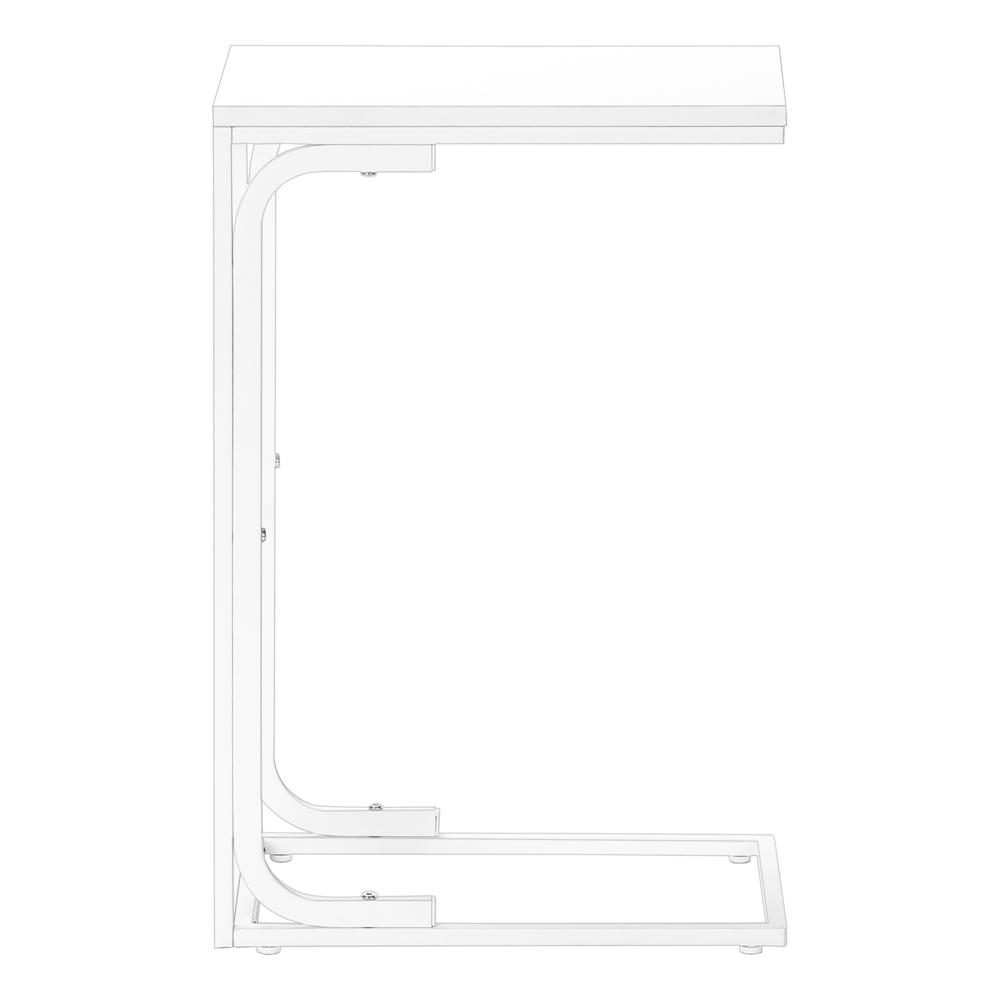 Accent Table, C-shaped, End, Side, Snack, Living Room, Bedroom. Picture 2