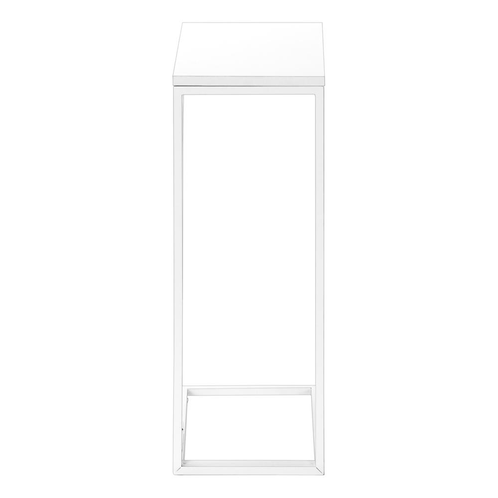 Accent Table, C-shaped, End, Side, Snack, Living Room, Bedroom. Picture 4